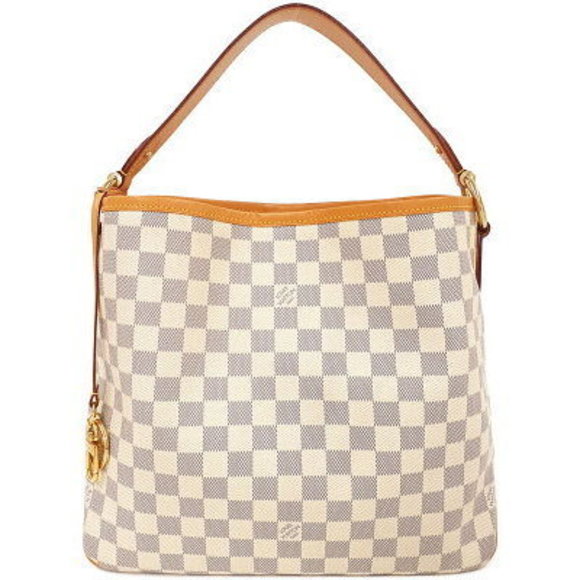 Louis Vuitton Damier Azur White Delightful Shoulder Bag - Picture 1 of 8